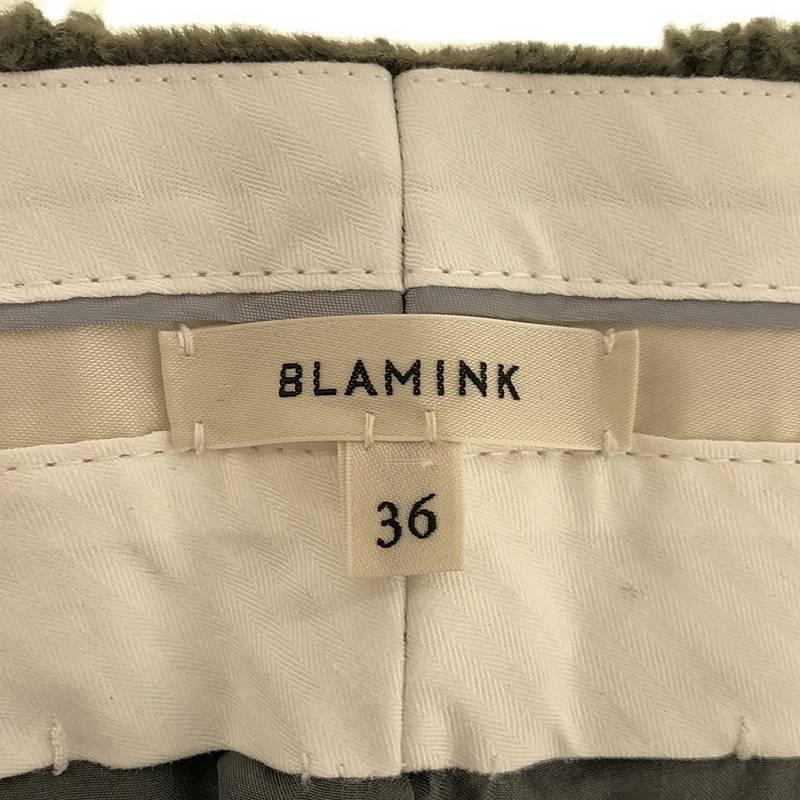 【美品】  BLAMINK / ブラミンク | 2023AW | コットンコーデュロイストレートパンツ | 36 | オリーブ | レディース｜kldclothing｜06