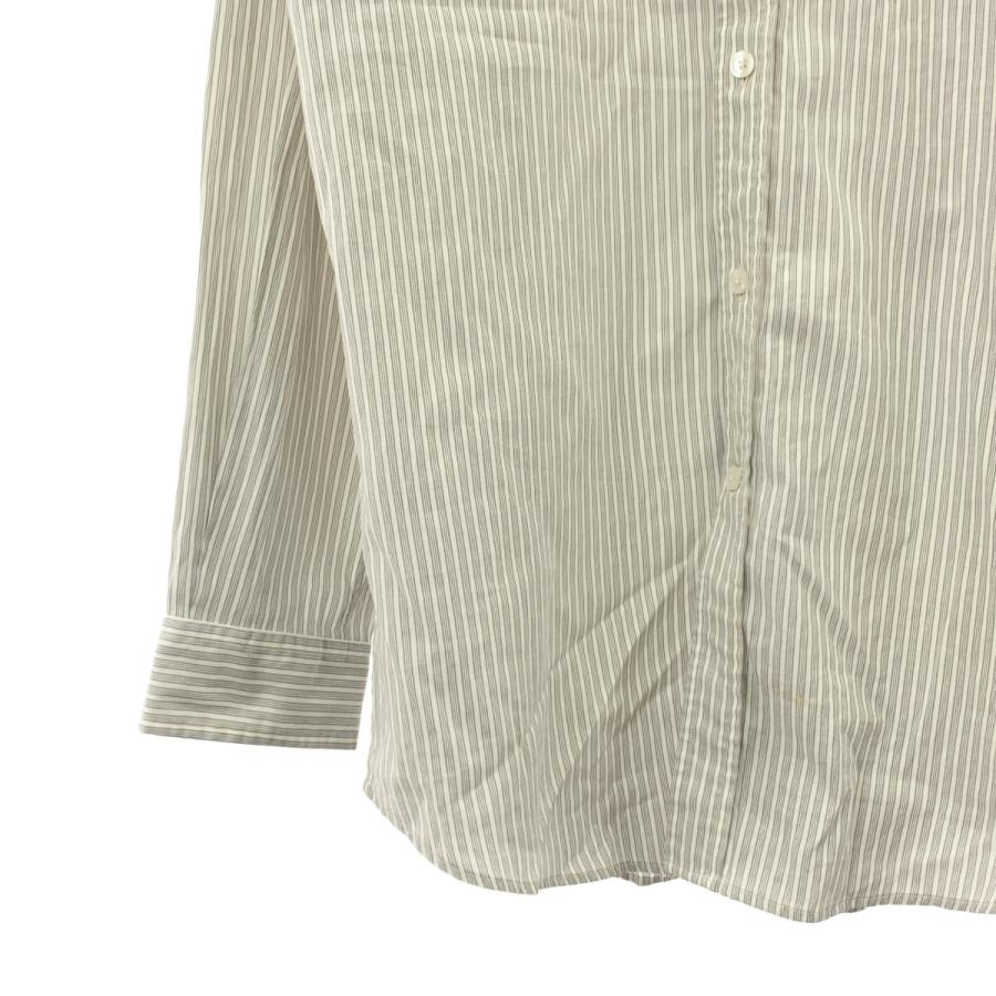 HED MAYNER / ヘドメイナー PIN STRIPES OPEN BACK SHIRT ピン