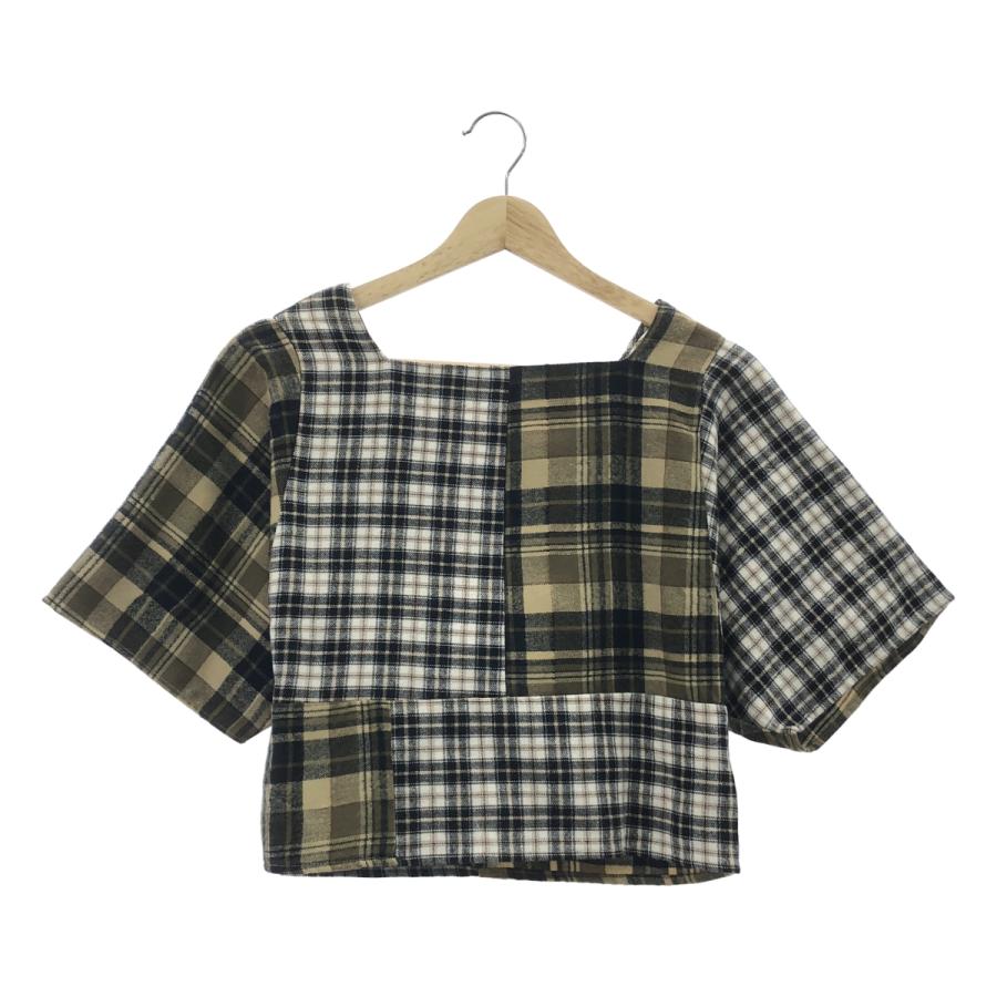 MALION vintage / マリオンヴィンテージ nell check top チェック 