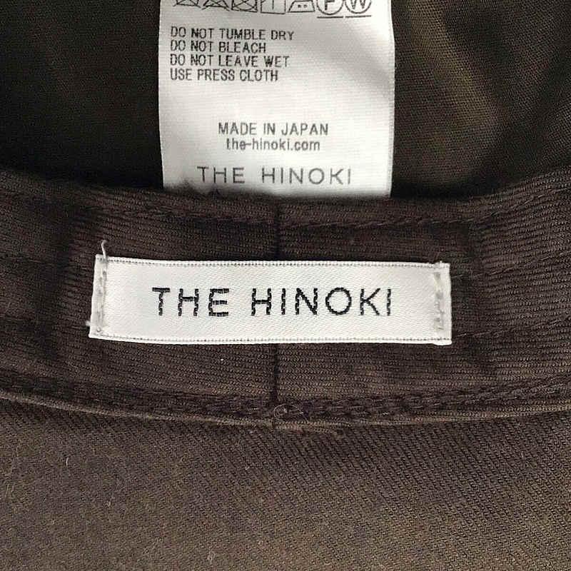 【美品】  THE HINOKI / ザヒノキ | 2021AW | コットン ウール バケットハット | ブラウン | レディース｜kldclothing｜06