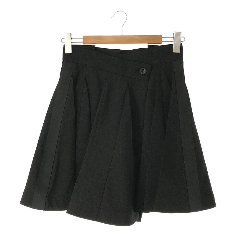 【美品】 sacai / サカイ | 2022SS ドッキング レイヤード 変形タック ラップ キュロット スカート | 0 | ブラック |  レディース :ovpoxulklj7h:KLD ヤフーショッピング店 - 通販 - Yahoo!ショッピング