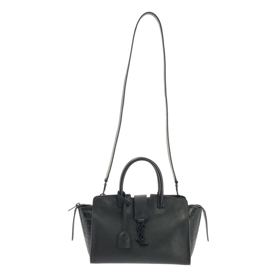SAINT LAURENT / サンローラン ダウンタウン カバス 2way クロコ型押 