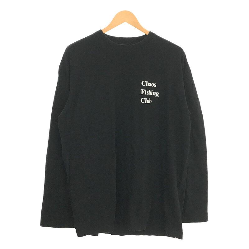 Chaos Fishing Club / カオスフィッシングクラブ 2021AW CONGRATS L/S TEE BLACK