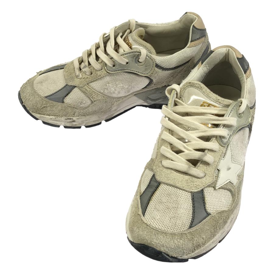 ゴールデングース　RUNNING DAD スニーカー　38 Golden Goose Running Dad Sneaker in Grey/Silver/White