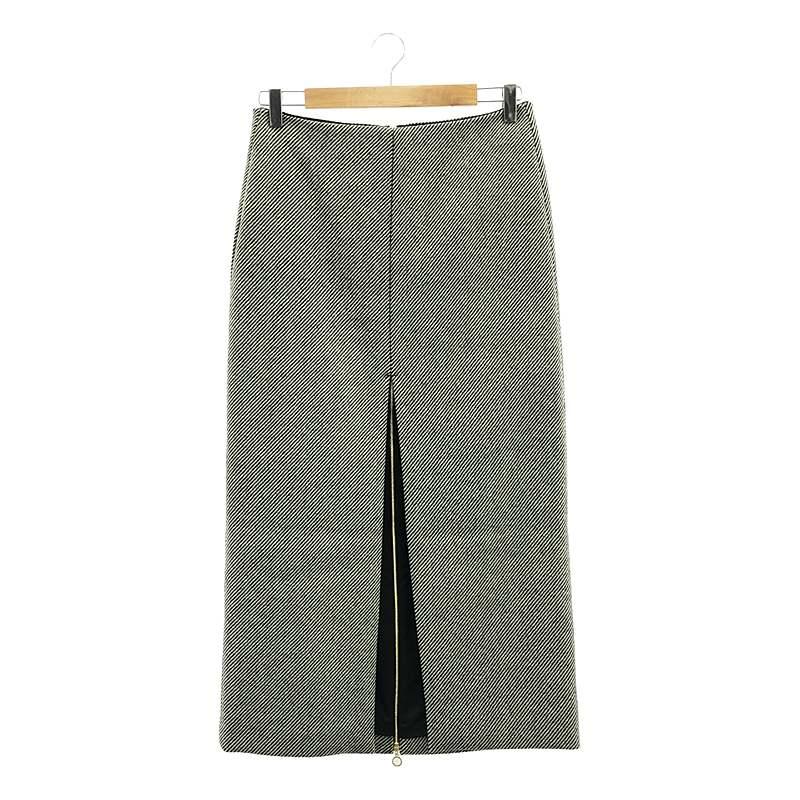 新品】 PATOU / パトゥ | ウール テクスチャード ジップバック ミディ  