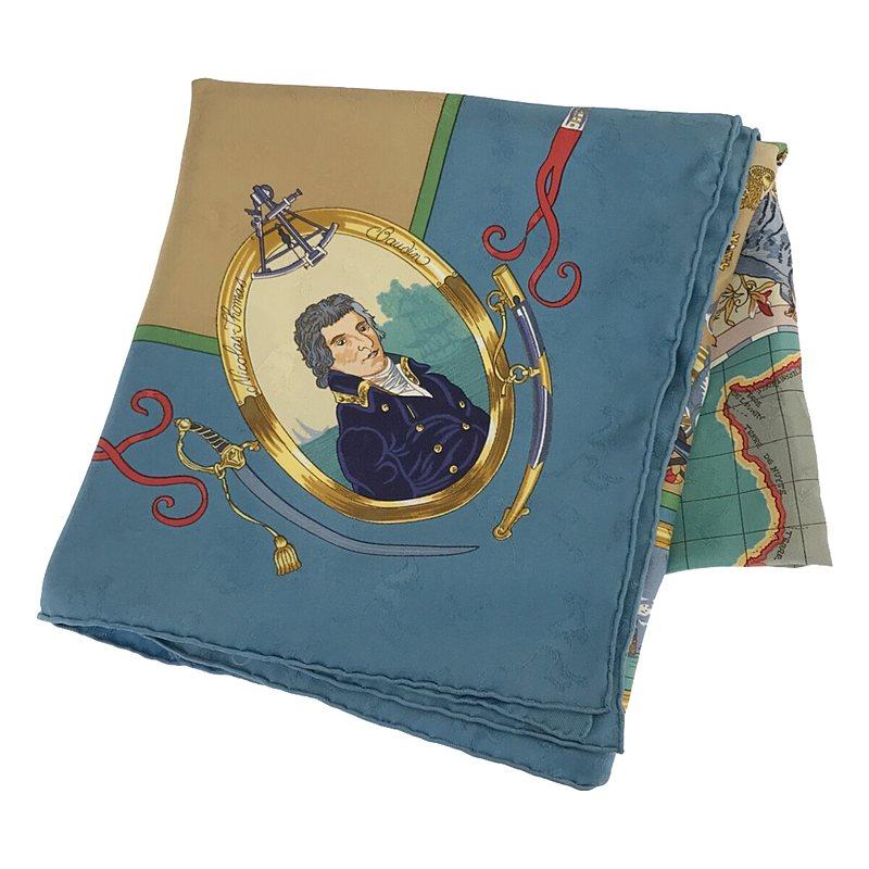 【美品】HERMES エルメス 地理学者 カレ90 スカーフ HERMES 【美品】 / エルメス | カレ90 LE GEOGRAPHE 地理学者