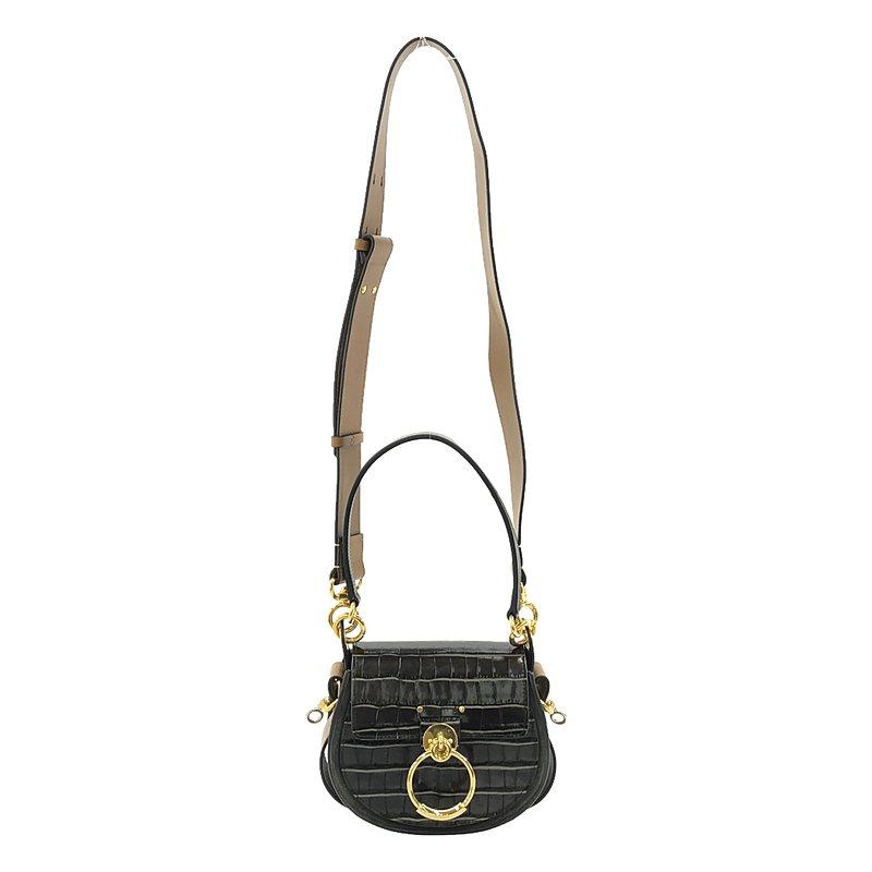 Chloe（クロエ） 【美品】 | テス クロコ型押し 2way ショルダーバッグ