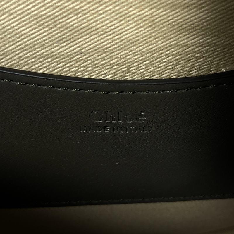 【美品】  Chloe / クロエ | テス クロコ型押し 2way ショルダーバッグ | ダークブラウン/ブラウン | レディース Chloe - 【美品】 Chloe / クロエ | テス クロコ型押し 2way