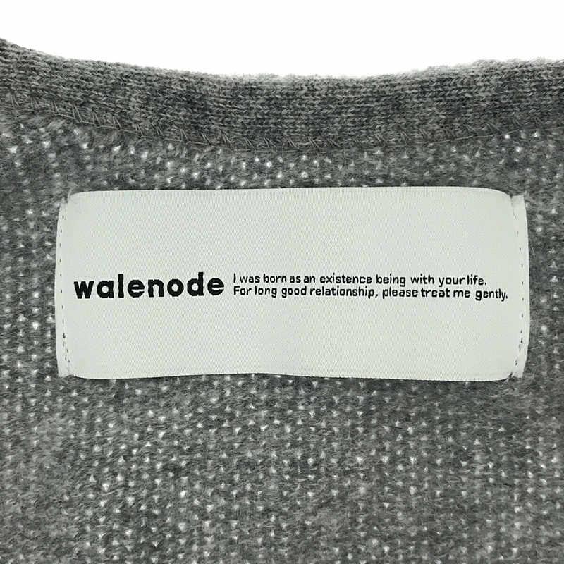 walenode / ウェルノード | 2020AW | AP STUDIO エーピー ストゥディオ 取扱い Four time カシミア Vネック セーター ニット | 1 | グレー | レディース｜kldclothing｜05