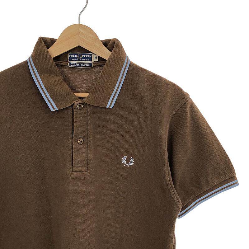 FRED PERRY / フレッドペリー | 英国製 ポロシャツ | M | ブラウン | メンズ｜kldclothing｜02