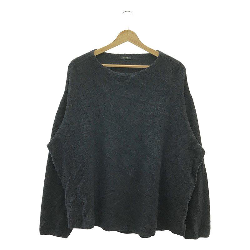 COMOLI（コモリ） | 2020AW | シルクフリース 長袖クルー | 2