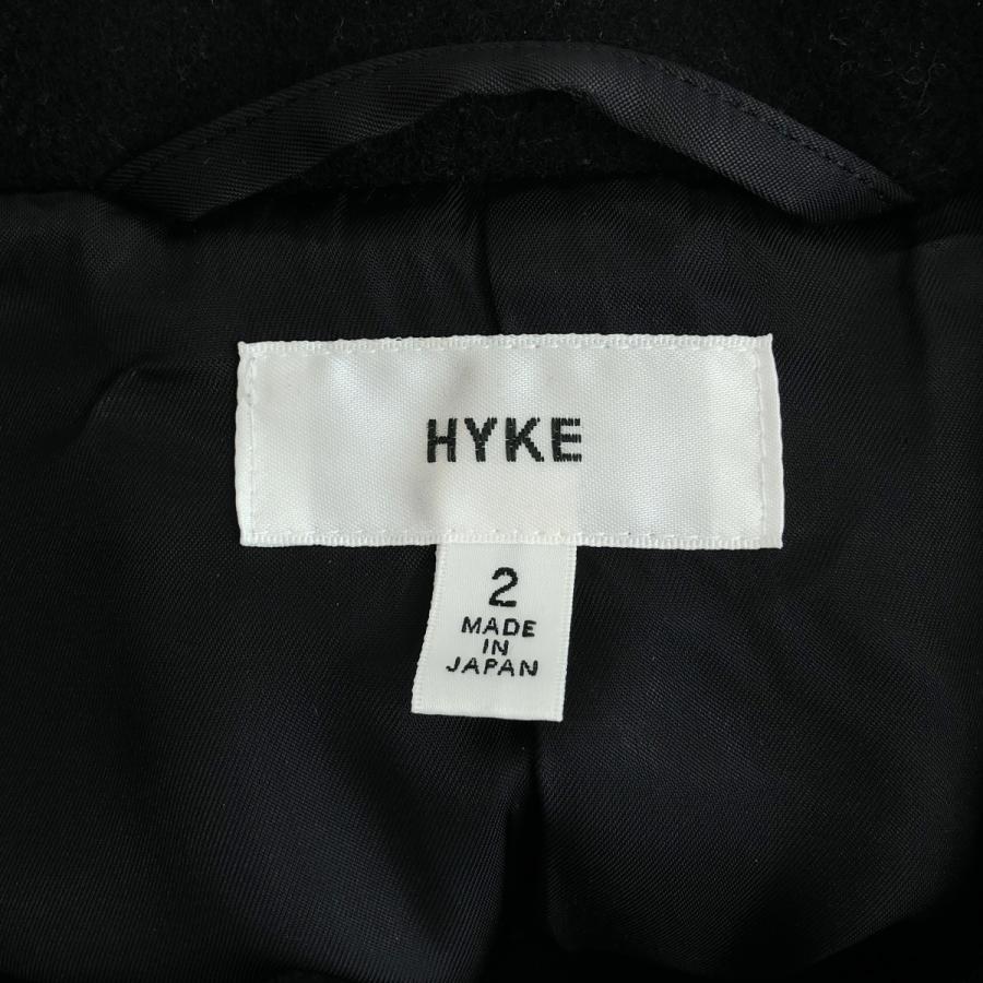 HYKE（ハイク） メルトン ウール ダブル ロングコート : KLD ヤフー