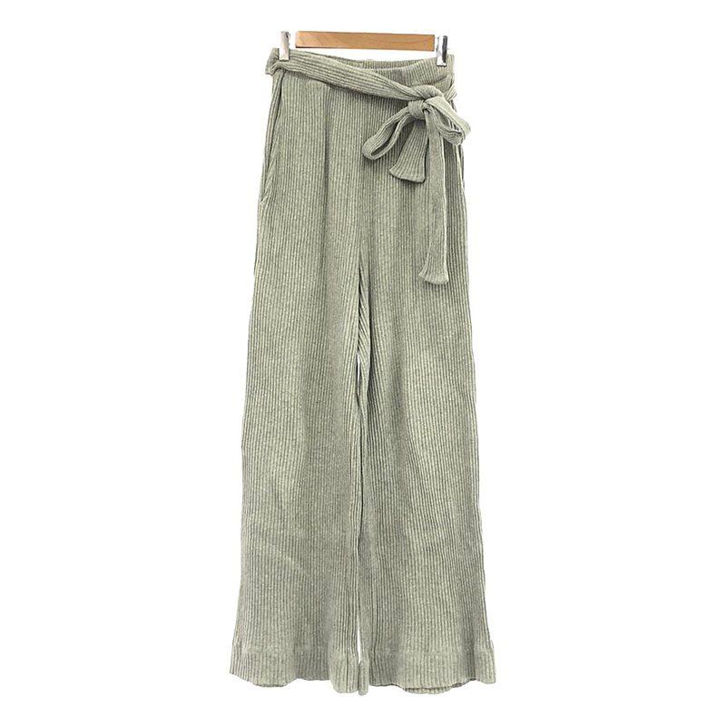 BASERANGE BASErange / ベースレンジ | LHASA PANTS リブ スウェット 