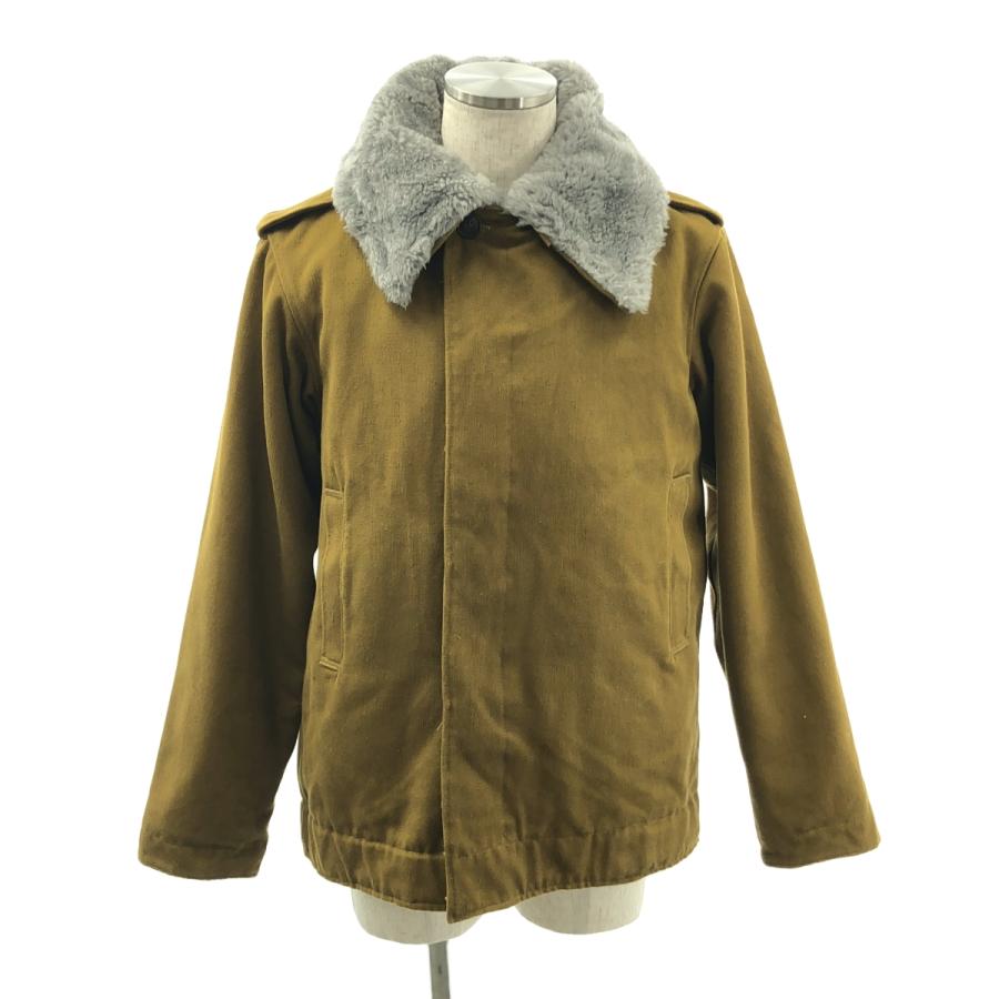 【美品】  VINTAGE / ヴィンテージ古着 | Russian Soviet Army Tankers Jacket & Liner / ロシア軍 チンストラップ タンカース ジャケット / ライナー完備 ソビエト | ライトブラウン系 | メンズ VINTAGE / ヴィンテージ古着 Russian Soviet Army Tankers Jacket