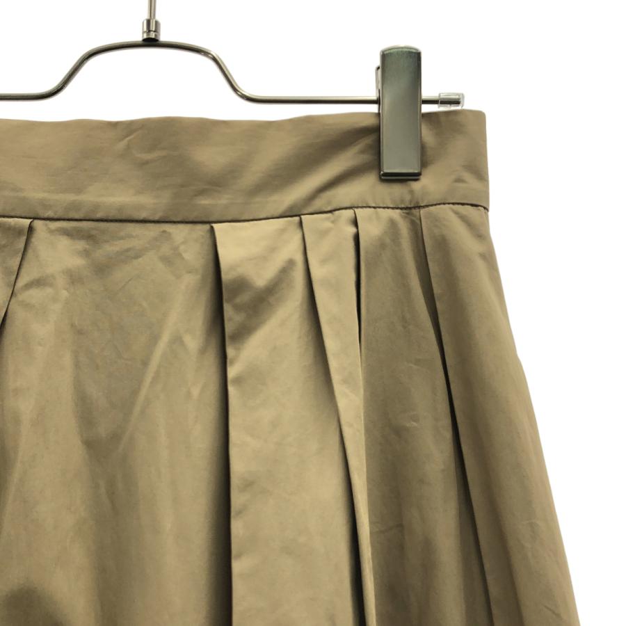 新品 MADISONBLUE TUCK VOLUME SKIRT ベージュ M MADISON BLUE（マディソンブルー） TUCK VOLUME SKIRT コットン ロング