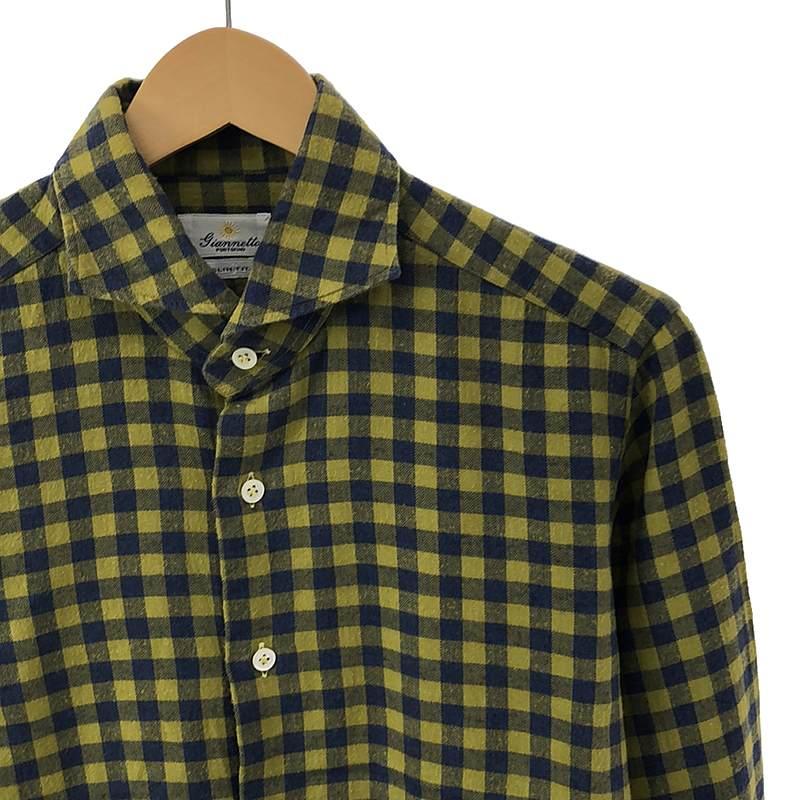 Giannetto / ジャンネット | SLIM FIT ギンガムチェック ホリゾンタル 