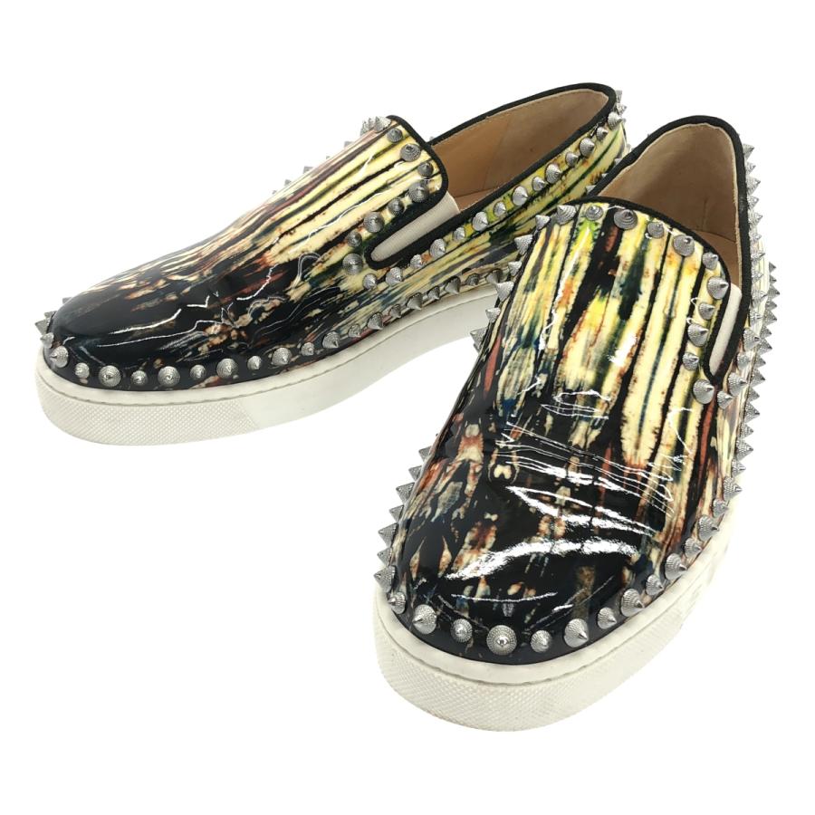 クリスチャンルブタン パテント Toy Toy - スニーカー - パテントレザー - レッド - キッズ