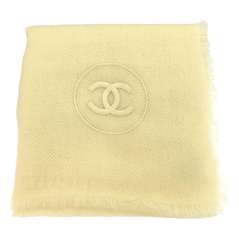 美品★新品未使用　CHANEL シャネル ストール CCマーク カシミヤ100% CHANEL 【美品】 / シャネル | cashmere 100％ カシミヤ ココ