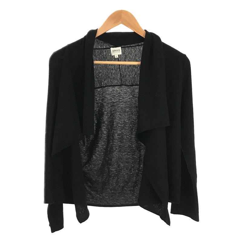 GINGER掲載商品】 ARMANI COLLEZIONI アルマーニ 変形カーディガン