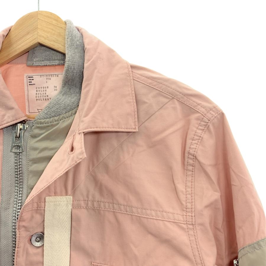 sacai / サカイ | COTTON NYLON OXFORD BLOUSON コットン