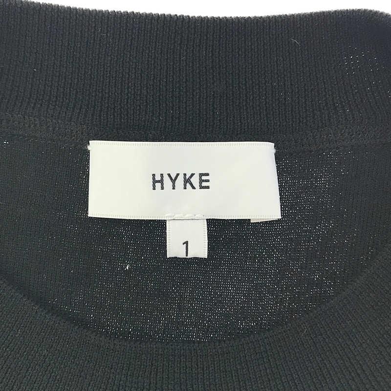 【美品】  HYKE / ハイク | 2020SS | ニット ワンピース | 1 | ブラック | レディース｜kldclothing｜05