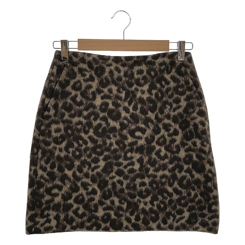 IENA CURRENTAGE SHORT BEAVER ミニスカート