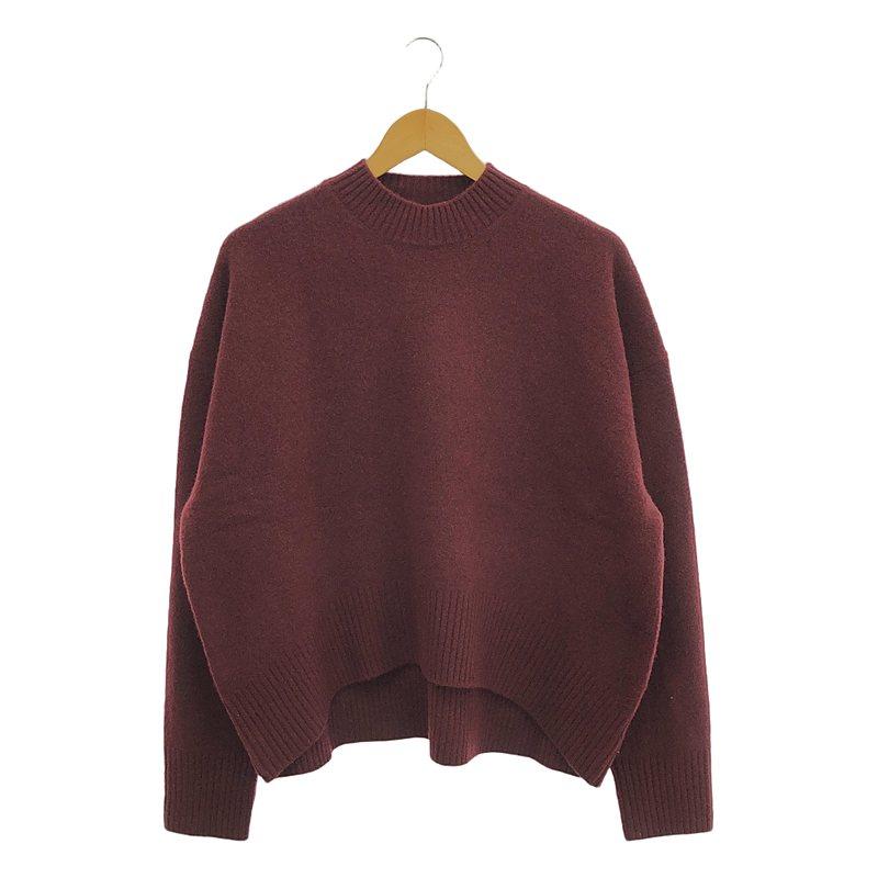 Wool Cashmere Crew Neck Knit ルシェルブルー LE CIEL BLEU（ルシェルブルー） ニット セーター ウールカシミア