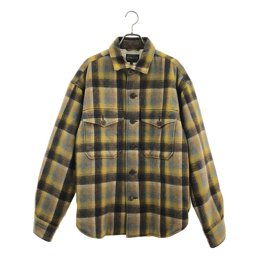 PENDLETON ペンドルトン ボアジャケット チェックシャツジャケット 秋冬 PENDLETON（ペンドルトン） 裏ボア チェック シャツジャケット : KLD