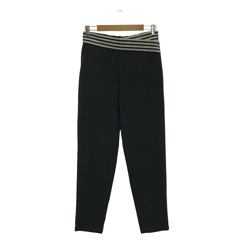 BORDERS at BALCONY 定番　テーパードパンツ ブラック 38 BORDERS at BALCONY / ボーダーズアットバルコニー | TAPERED