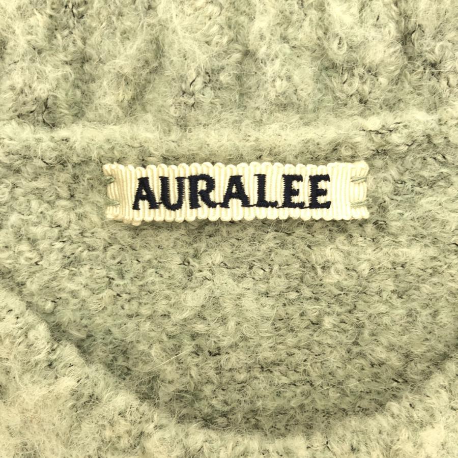 AURALEE - AURALEE  オーラリー ウール アルパカ フェルト ニット ベスト 1 AURALEE（オーラリー） WOOL ALPACA FELT KNIT VEST / ウールアルパカ