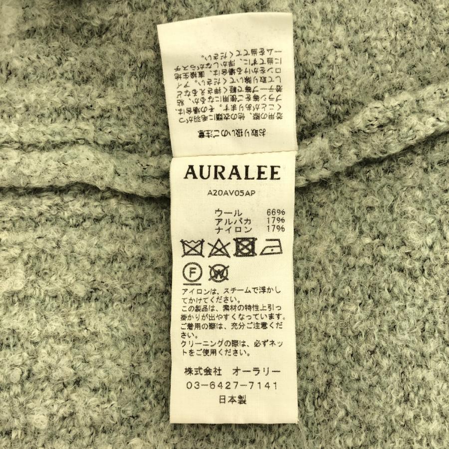 AURALEE（オーラリー） WOOL ALPACA FELT KNIT VEST / ウールアルパカ