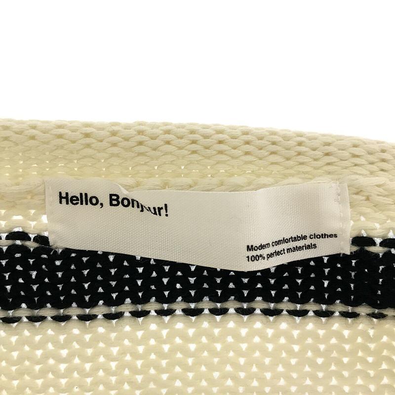 L'Appartement / アパルトモン | 2023SS Border Rollup Knit Pullover