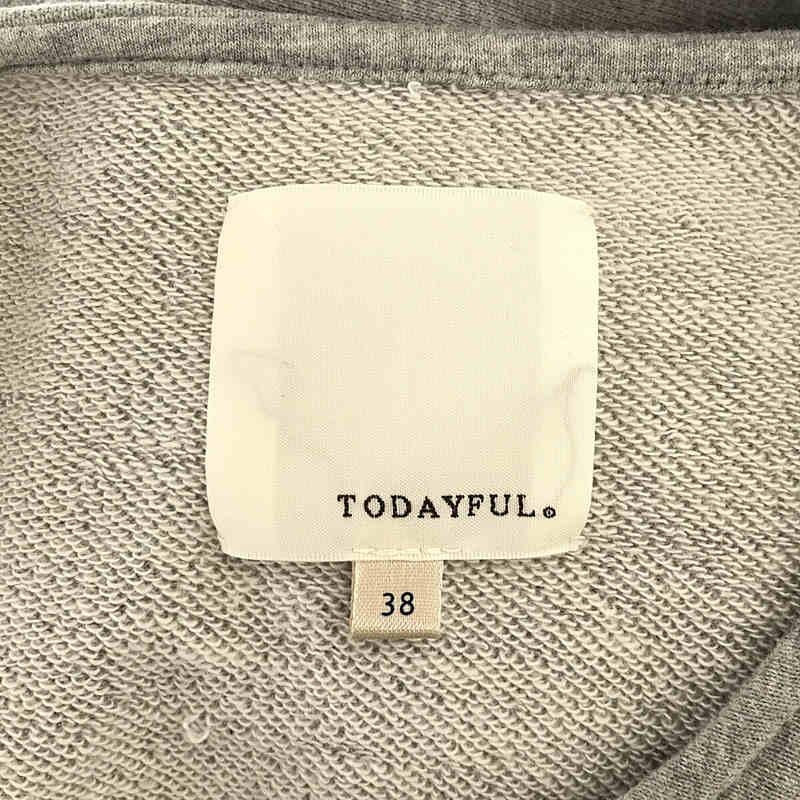 TODAYFUL / トゥデイフル | スウェット リボン ノースリーブワンピース 