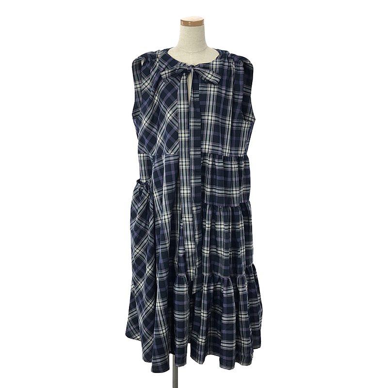 美品】 foufou / フーフー | check dress “hsu” チェックドレス「スー 