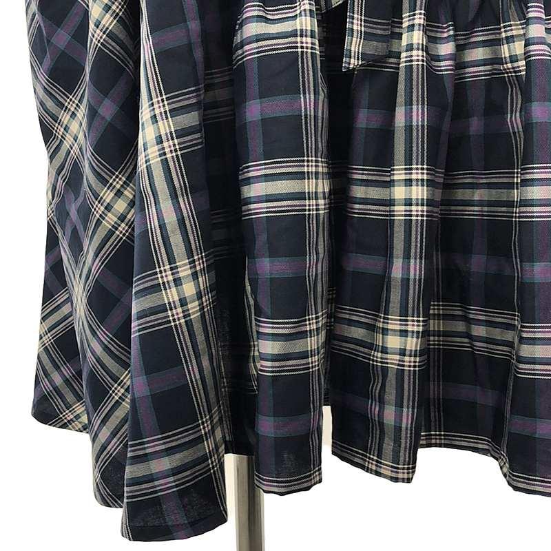 美品】 foufou / フーフー | check dress “hsu” チェックドレス「スー 