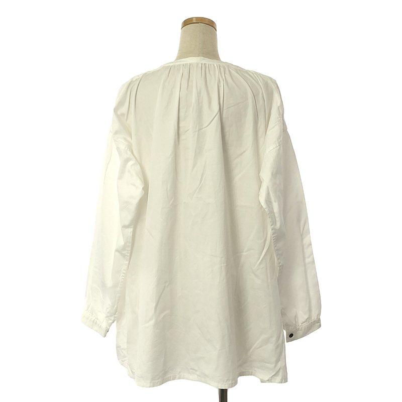 【美品】  OUTIL / ウティ | 2024SS | CHEMISIER ORIEUX スモック ブラウス | 0 | ブラック | レディース 美品】 OUTIL / ウティ | 2024SS | CHEMISIER ORIEUX スモック