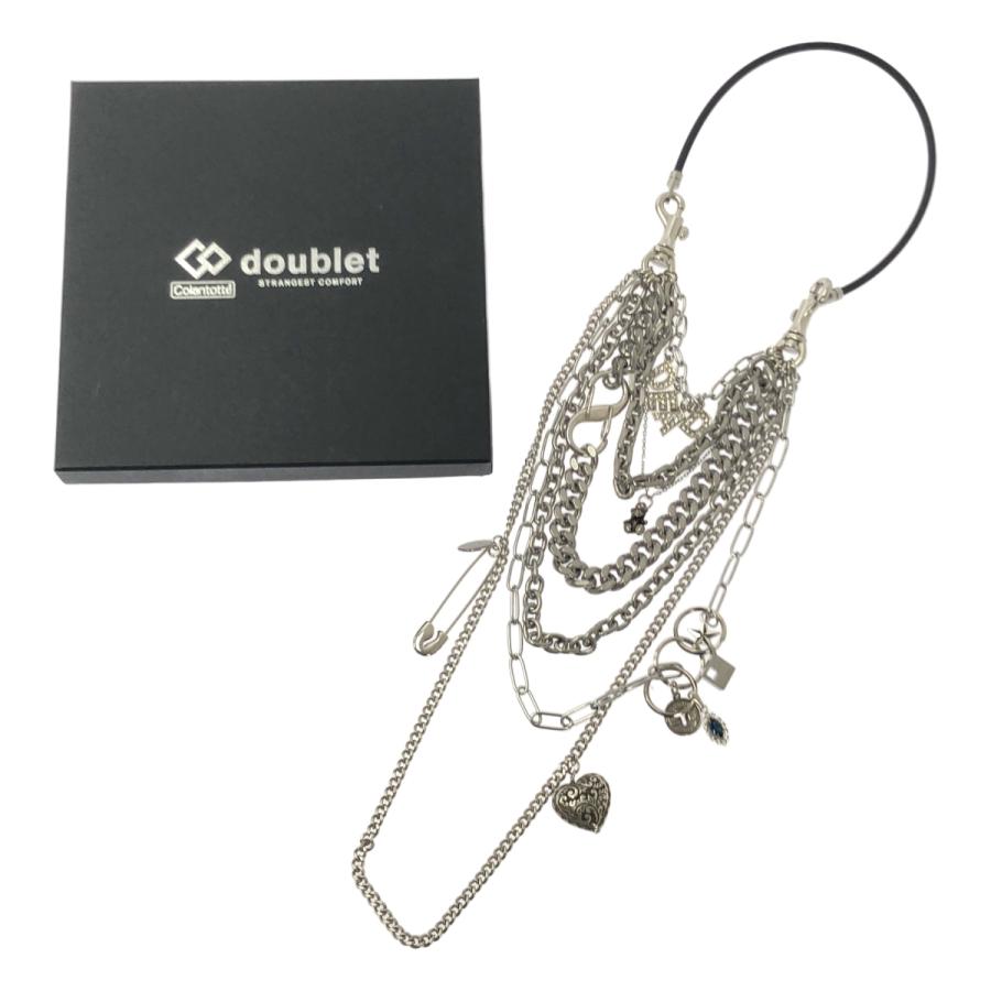 doublet（ダブレット） NECKLACE / ロゴ チェーン ネックレス : KLD