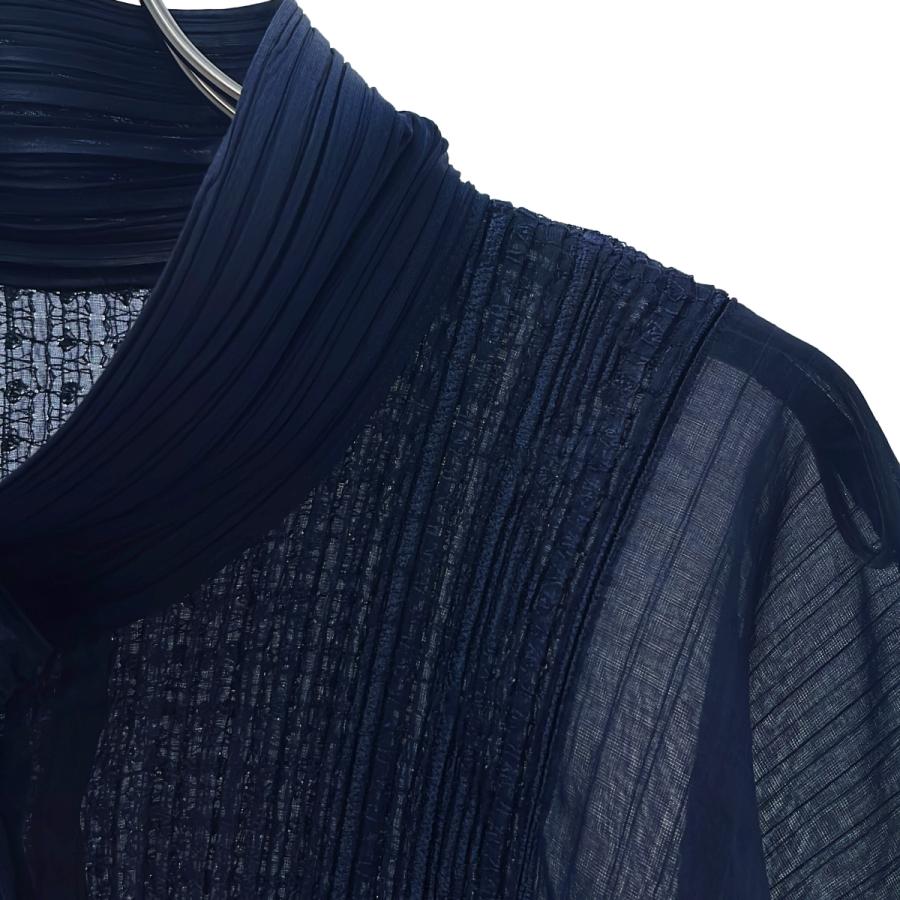 新品・未使用　プリーツプリーズ　イッセイミヤケ　プリーツ ハイネックプルオーバー PLEATS PLEASE ISSEY MIYAKE / プリーツプリーズイッセイミヤケ 異素材