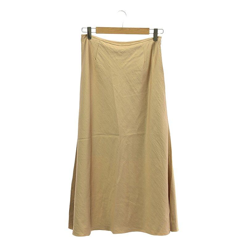 IENA / イエナ | 2020SS VI/PA サテン スリット スカート 38 サーモン  