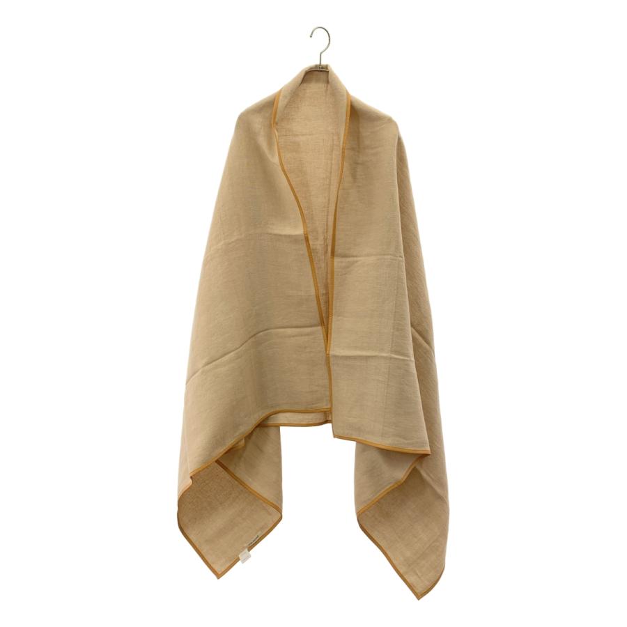 ASAUCE MELER / アソース メレ リネン レザー パイピング ストール