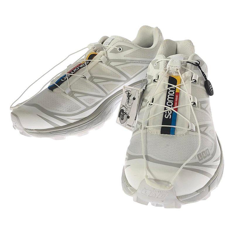 SALOMON XT6 LAB 白いスニーカー-26.5