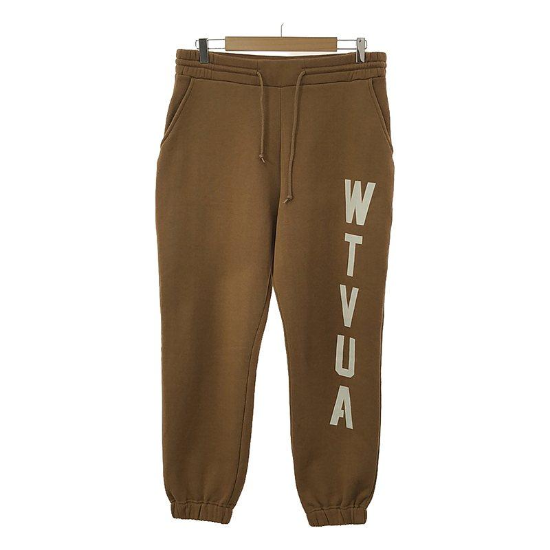 WTAPS STENCIL TROUSER COPO スウェットパンツ 茶