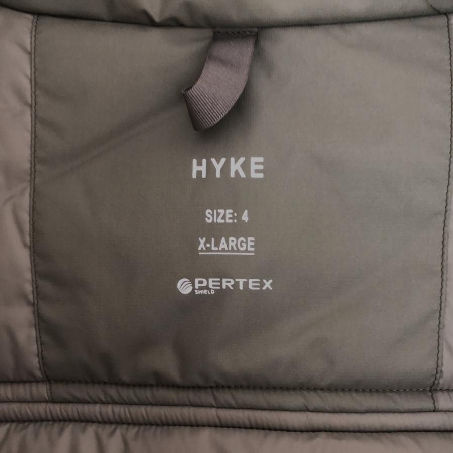 HYKE（ハイク） PERTEX PUFF VEST ダウンベスト : KLD ヤフー