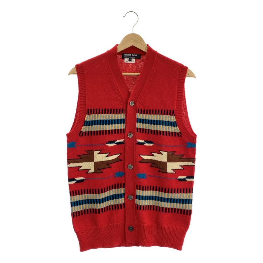 comme des garcons homme duexニットベスト COMME des GARCONS HOMME DEUX / コムデギャルソンオムドゥ ネイティブ