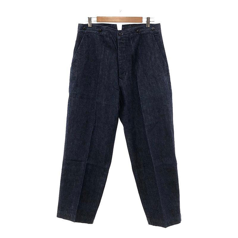 COMOLI / コモリ | シンチバック デニム オーバー パンツ M01-03002 1 