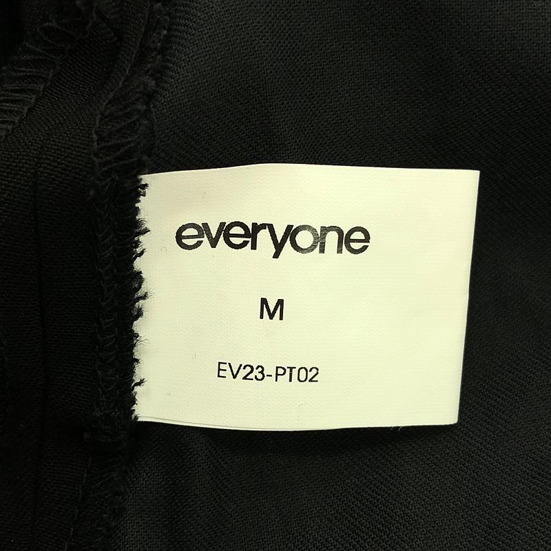 パンツ everyone x FARAH wool adjustable trouser everyone x FARAH summer wool adjustable slacks (BLACK