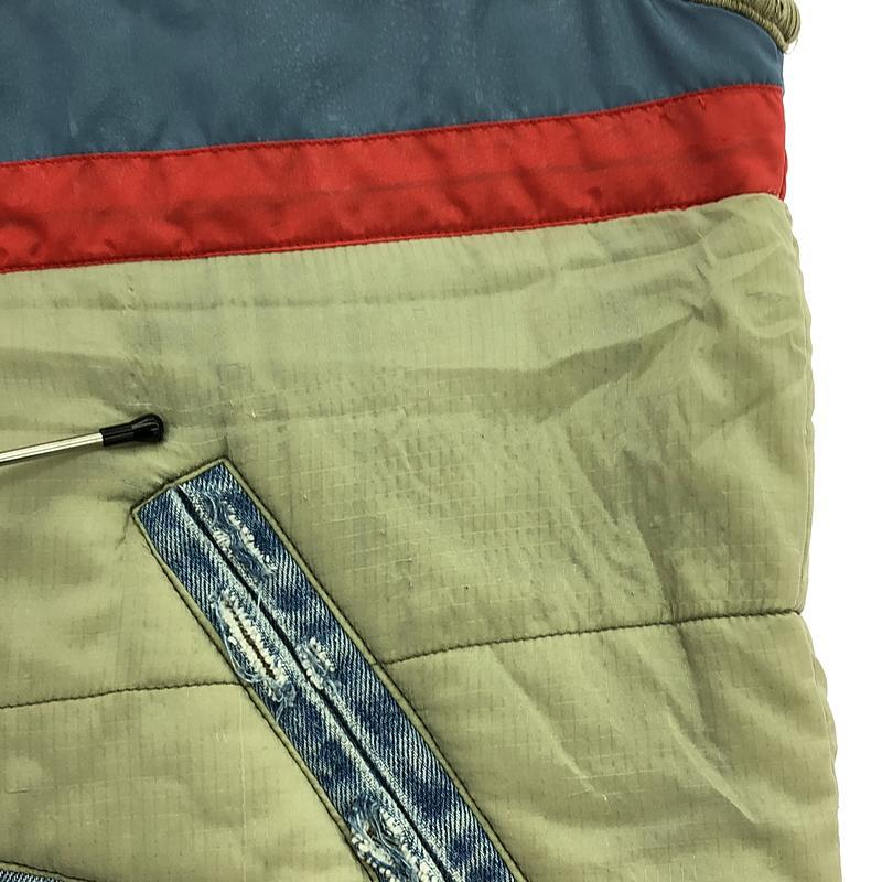 GREG LAUREN / グレッグローレン | 50/50 ARMY NYLON DENIM VEST 再