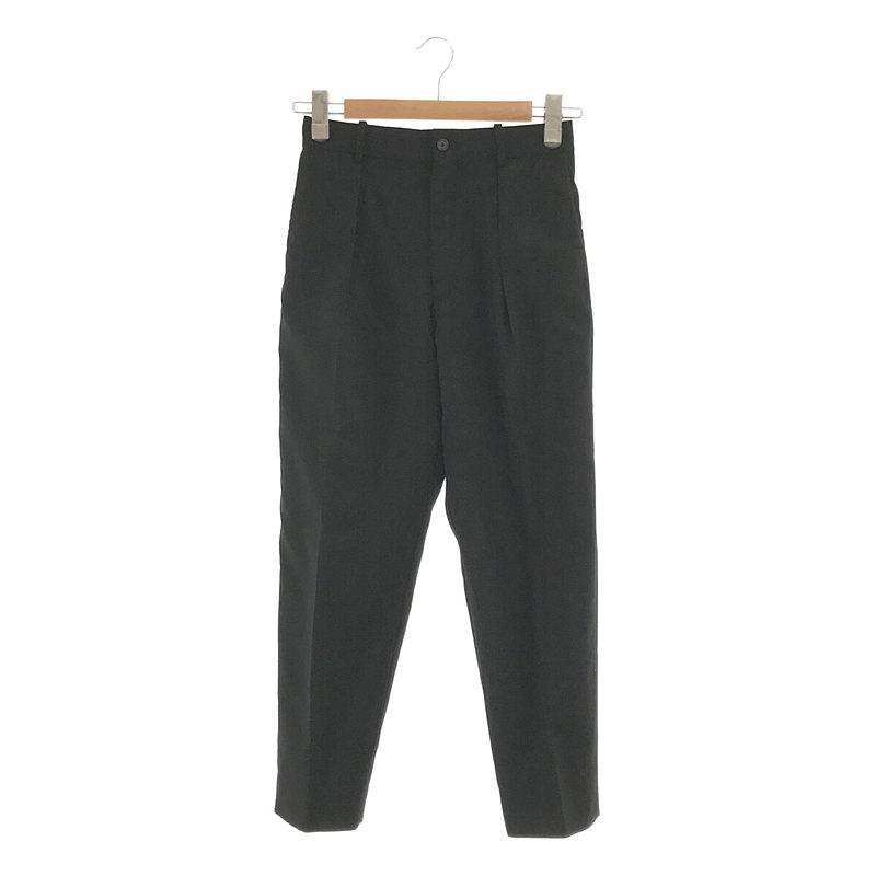 MARKAWARE / マーカウェア | FRONT PLEATS PEGTOP ORGANIC WOOL