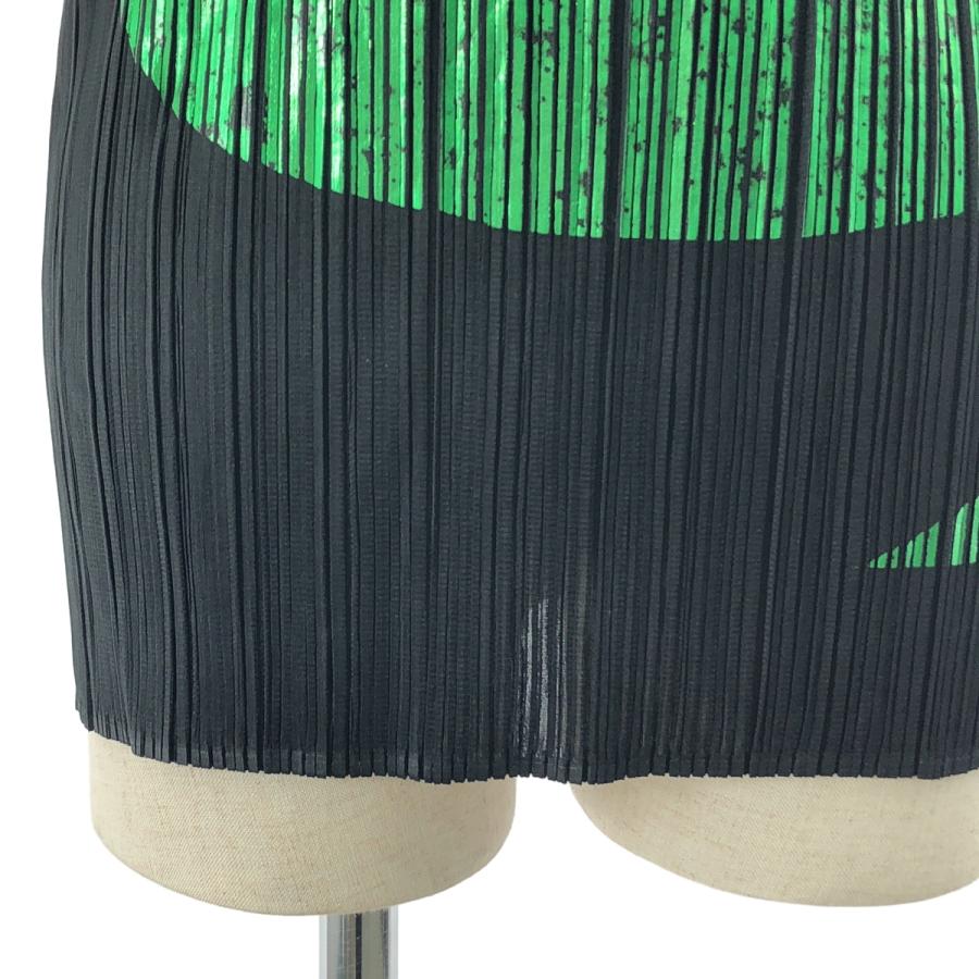 いっせいみやけ　プリーツ　ノースリーブ ピーコックグリーン いっせいみやけプリーツノースリーブ ピーコックグリーン