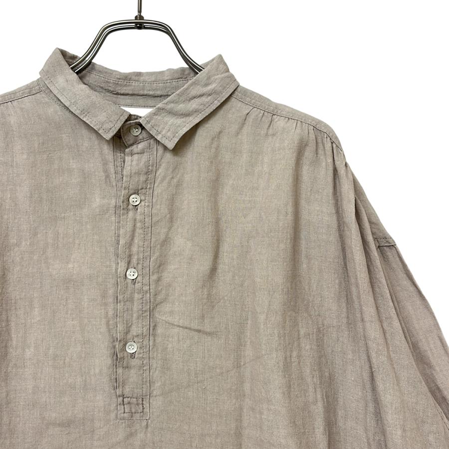 ICHI Antiquites / イチアンティークス リネン プルオーバー シャツ